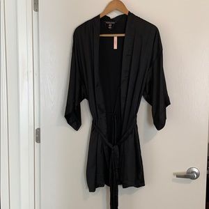 NWT Black Victoria Secret Robe